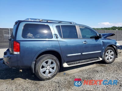 Trzecie zdjęcie samochodu z tyłu: 2014 NISSAN ARMADA PLATINUM VIN:5N1AA0NE3EN607764 - miniatura