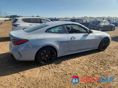 Trzecie zdjęcie samochodu z tyłu: 2024 BMW 430XI VIN:WBA73AP08RCP53320 - miniatura