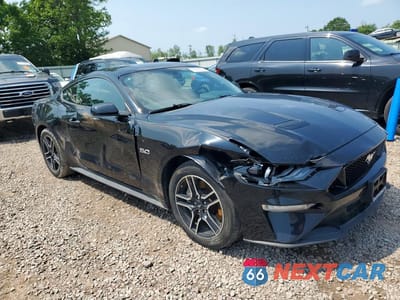 Czwarte zdjęcie samochodu z boku: 2019 FORD MUSTANG GT VIN:1FA6P8CF3K5132086 - miniatura