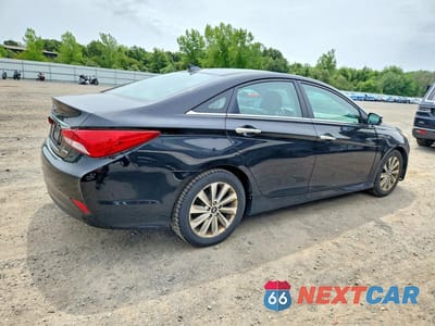 Trzecie zdjęcie samochodu z tyłu: 2014 HYUNDAI SONATA LIMITED VIN:5NPEC4AC7EH905357 - miniatura