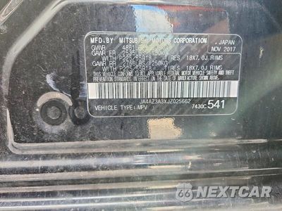 Zdjęcie 14 z 14 samochodu: 2018 MITSUBISHI OUTLANDER SE VIN:JA4AZ3A3XJZ025662 - miniatura