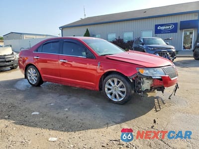 Czwarte zdjęcie samochodu z boku: 2011 LINCOLN MKZ VIN:3LNHL2GCXBR752003 - miniatura