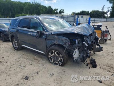 Czwarte zdjęcie samochodu z boku: 2023 HYUNDAI PALISADE SEL PREMIUM VIN:KM8R4DGEXPU579338 - miniatura
