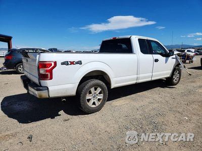 Trzecie zdjęcie samochodu z tyłu: 2018 FORD F150 SUPER CAB VIN:1FTFX1EG4JKE68031 - miniatura