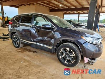 Czwarte zdjęcie samochodu z boku: 2018 HONDA CR-V TOURING VIN:7FARW2H99JE097999 - miniatura