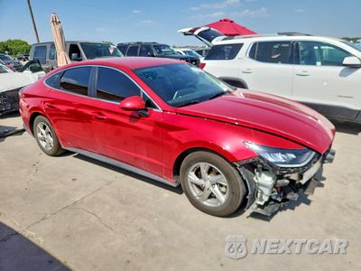Czwarte zdjęcie samochodu z boku: 2020 HYUNDAI SONATA SE VIN:5NPEG4JA5LH007808 - miniatura