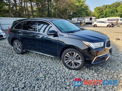 Czwarte zdjęcie samochodu z boku: 2019 ACURA MDX TECHNOLOGY VIN:5J8YD4H59KL002587 - miniatura