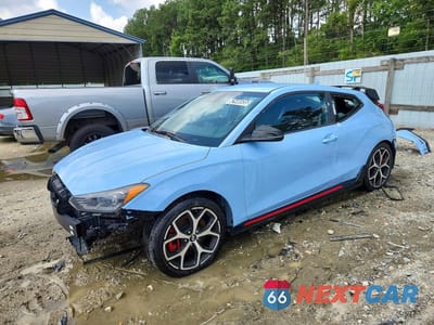 2019 HYUNDAI VELOSTER N BASE KMHT36AH1KU001418 - główne zdjęcie licytacji z USA - miniatura