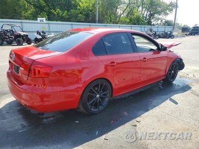 Trzecie zdjęcie samochodu z tyłu: 2012 VOLKSWAGEN JETTA BASE VIN:3VW1K7AJ9CM382820 - miniatura