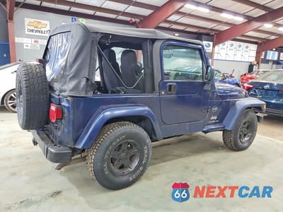 Trzecie zdjęcie samochodu z tyłu: 2005 JEEP WRANGLER X VIN:1J4FA39S45P370244 - miniatura