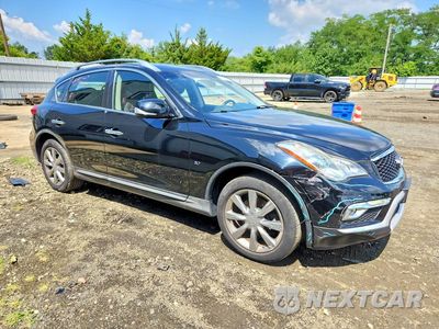 Czwarte zdjęcie samochodu z boku: 2017 INFINITI QX50 BASE VIN:JN1BJ0RR0HM408089 - miniatura