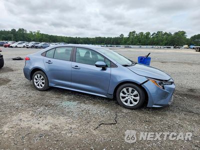 Czwarte zdjęcie samochodu z boku: 2022 TOYOTA COROLLA LE VIN:5YFEPMAE9NP303407 - miniatura