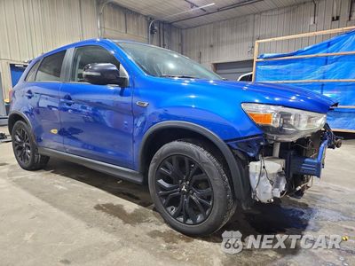Czwarte zdjęcie samochodu z boku: 2019 MITSUBISHI OUTLANDER SPORT ES VIN:JA4AR3AU8KU019706 - miniatura