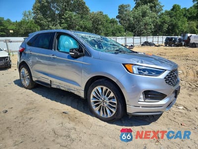 Czwarte zdjęcie samochodu z boku: 2022 FORD EDGE TITANIUM VIN:2FMPK4K9XNBA19409 - miniatura