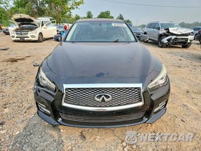 Piąte zdjęcie samochodu w środku: 2015 INFINITI Q50 PREMIUM VIN:JN1BV7AR2FM391690 - miniatura