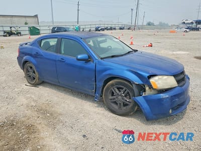 Czwarte zdjęcie samochodu z boku: 2010 DODGE AVENGER R/T VIN:1B3CC5FB4AN129083 - miniatura
