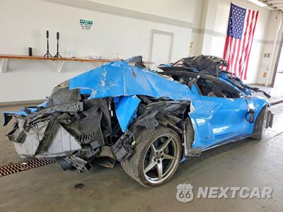 Trzecie zdjęcie samochodu z tyłu: 2025 CHEVROLET CORVETTE E-RAY 3LZ VIN:1G1YM3D48S5500301 - miniatura