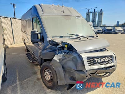 Czwarte zdjęcie samochodu z boku: 2021 RAM PROMASTER - DELIVERY VAN VIN:3C6MRVJG5ME535801 - miniatura