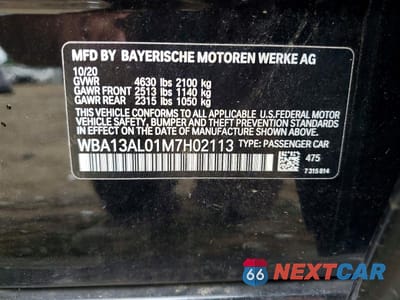 Zdjęcie 12 z 12 samochodu: 2021 BMW M235XI VIN:WBA13AL01M7H02113 - miniatura