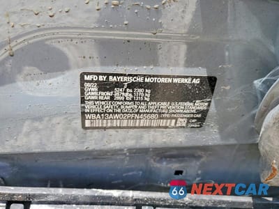 Zdjęcie 12 z 12 samochodu: 2023 BMW M440XI GRAN COUPE VIN:WBA13AW02PFN45680 - miniatura