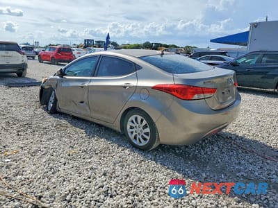 Drugie zdjęcie samochodu z przodu: 2013 HYUNDAI ELANTRA GLS VIN:5NPDH4AE6DH221350 - miniatura