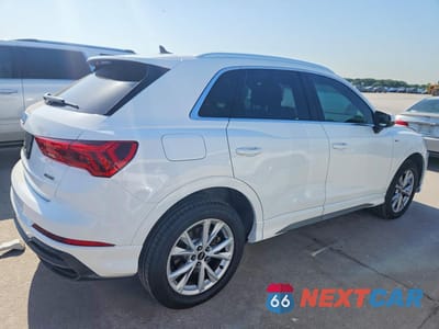 Trzecie zdjęcie samochodu z tyłu: 2021 AUDI Q3 PREMIUM S LINE 45 VIN:WA1DECF37M1045761 - miniatura