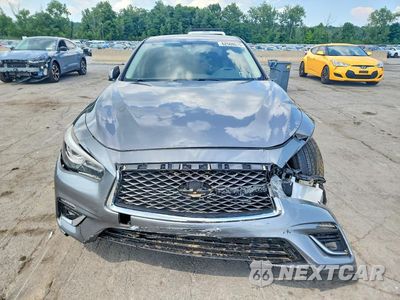 Piąte zdjęcie samochodu w środku: 2018 INFINITI Q50 3.0T LUXE VIN:JN1EV7AR1JM439850 - miniatura