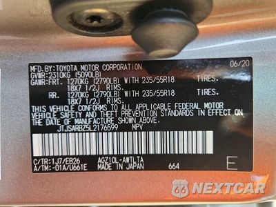 Zdjęcie 13 z 13 samochodu: 2020 LEXUS NX 300 F SPORT VIN:JTJSARBZ5L2176599 - miniatura