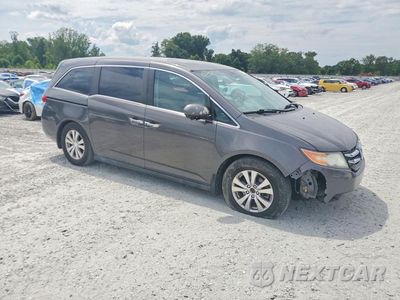 Czwarte zdjęcie samochodu z boku: 2015 HONDA ODYSSEY EXL VIN:5FNRL5H64FB064394 - miniatura