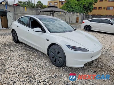 Czwarte zdjęcie samochodu z boku: 2025 TESLA MODEL 3 VIN:5YJ3E1EA1SF925316 - miniatura