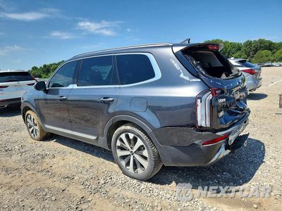 Drugie zdjęcie samochodu z przodu: 2021 KIA TELLURIDE S VIN:5XYP64HC6MG156417 - miniatura