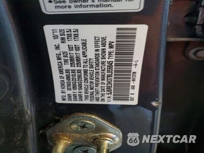 Zdjęcie 13 z 13 samochodu: 2011 HONDA CR-V LX VIN:5J6RE3H37BL056845 - miniatura