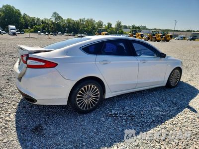 Trzecie zdjęcie samochodu z tyłu: 2014 FORD FUSION TITANIUM VIN:3FA6P0K94ER293268 - miniatura