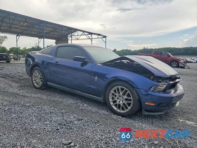 Czwarte zdjęcie samochodu z boku: 2012 FORD MUSTANG VIN:1ZVBP8AM6C5240792 - miniatura