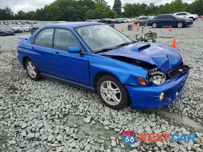 Czwarte zdjęcie samochodu z boku: 2002 SUBARU IMPREZA WRX VIN:JF1GD296X2G510085 - miniatura