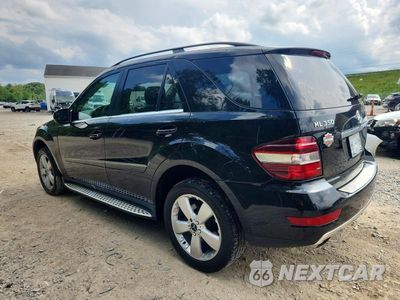 Drugie zdjęcie samochodu z przodu: 2010 MERCEDES-BENZ ML 350 4MATIC VIN:4JGBB8GB9AA533688 - miniatura