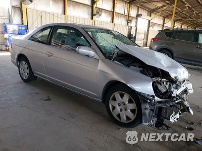 Czwarte zdjęcie samochodu z boku: 2002 HONDA CIVIC EX VIN:1HGEM21922L083890 - miniatura