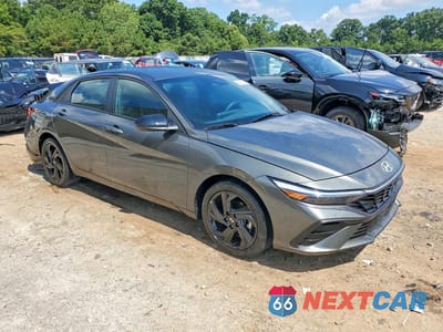 Czwarte zdjęcie samochodu z boku: 2026 HYUNDAI ELANTRA SEL SPORT VIN:KMHLM4DG8TU187755 - miniatura