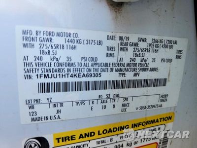 Zdjęcie 13 z 13 samochodu: 2019 FORD EXPEDITION XLT VIN:1FMJU1HT4KEA69305 - miniatura