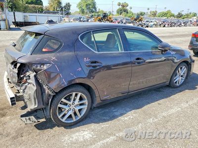 Trzecie zdjęcie samochodu z tyłu: 2015 LEXUS CT 200 VIN:JTHKD5BH9F2249387 - miniatura