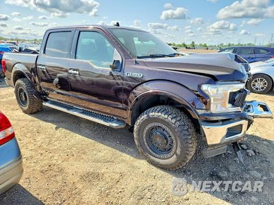Czwarte zdjęcie samochodu z boku: 2018 FORD F150 SUPERCREW VIN:1FTEW1EP4JKF04329 - miniatura