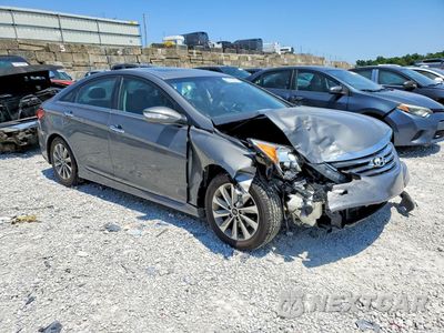 Czwarte zdjęcie samochodu z boku: 2014 HYUNDAI SONATA LIMITED VIN:5NPEC4AC5EH851993 - miniatura