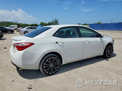 Trzecie zdjęcie samochodu z tyłu: 2016 TOYT COROLLA L VIN:2T1BURHE3GC521831 - miniatura