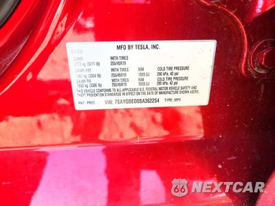 Zdjęcie 12 z 12 samochodu: 2025 TESLA MODEL Y VIN:7SAYGDED0SA362254 - miniatura