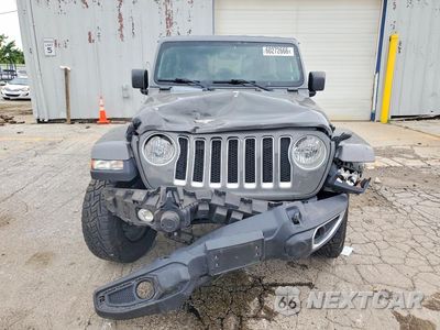 Piąte zdjęcie samochodu w środku: 2021 JEEP WRANGLER UNLIMITED SAHARA VIN:1C4HJXEG3MW608435 - miniatura