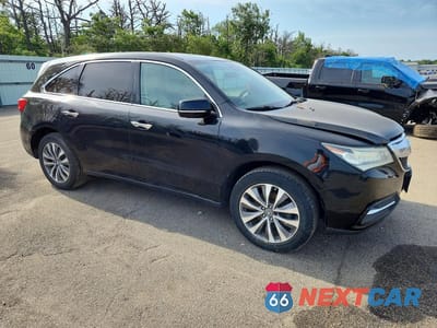Czwarte zdjęcie samochodu z boku: 2016 ACURA MDX TECHNOLOGY VIN:5FRYD4H45GB053812 - miniatura
