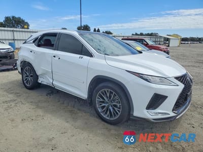 Czwarte zdjęcie samochodu z boku: 2022 LEXUS RX 450H F SPORT VIN:2T2YGMDA4NC090481 - miniatura