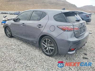 Drugie zdjęcie samochodu z przodu: 2017 LEXUS CT 200 VIN:JTHKD5BH1H2284797 - miniatura