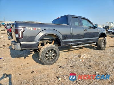 Trzecie zdjęcie samochodu z tyłu: 2015 FORD F150 SUPER CAB VIN:1FTEX1EP2FKE44815 - miniatura