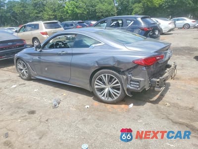 Drugie zdjęcie samochodu z przodu: 2019 INFINITI Q60 3.0T LUXE VIN:JN1EV7EK0KM230386 - miniatura